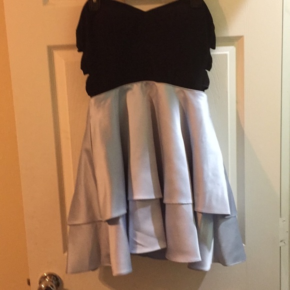 Blondie Nites Junior Double Skirt Dress 9 - Picture 7 of 8